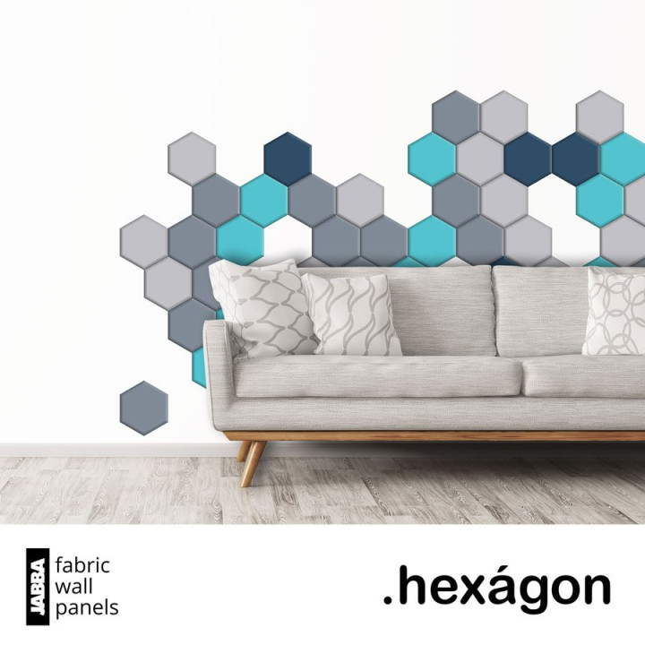 Panele tapicerowane Hexagon