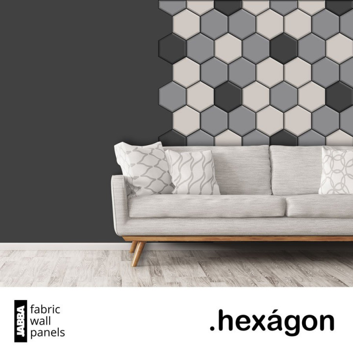 Panele tapicerowane Hexagon