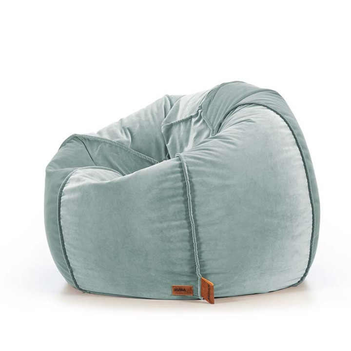 pufa worek złota welur velvet fotel pufa do siedzenia pufy sako jabba baloon 