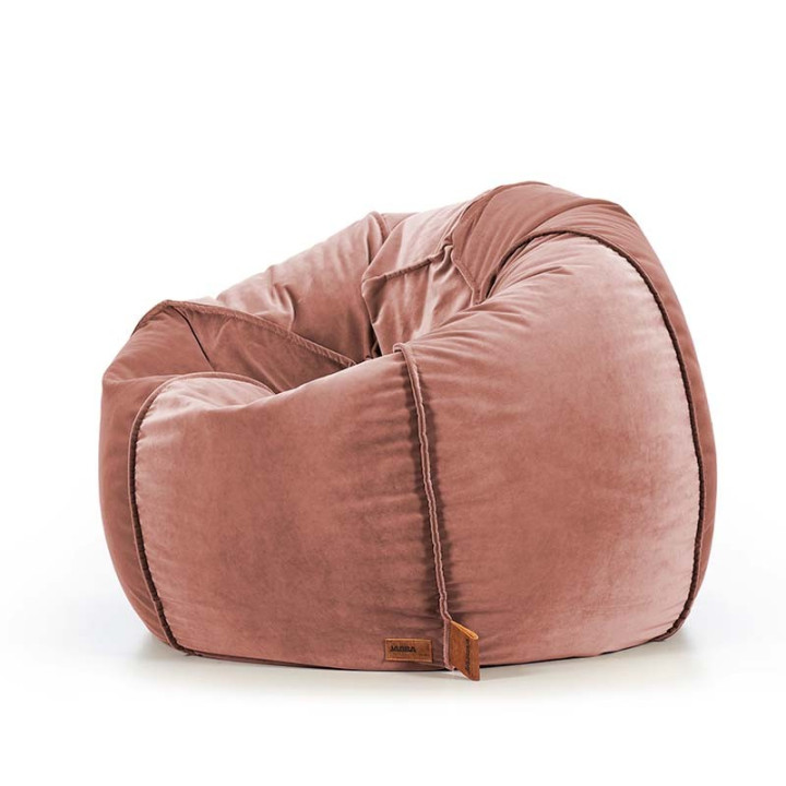 pufa worek złota welur velvet fotel pufa do siedzenia pufy sako jabba baloon 